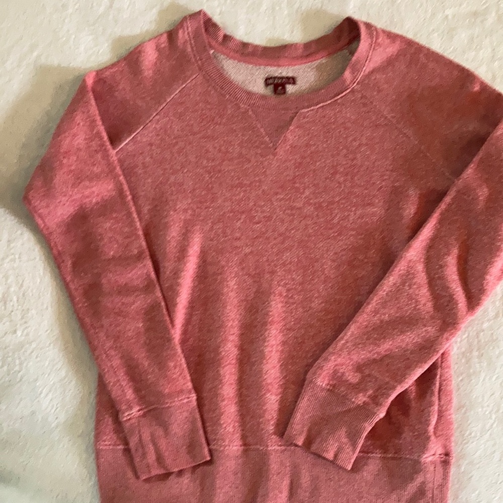 Faded pink sweater
